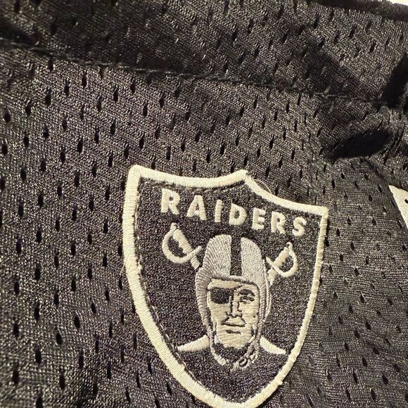 NFL PRO.FAN.ITY Raiders Football Fan Crossbody Mesh Jersey Bag - Picture 3 of 6